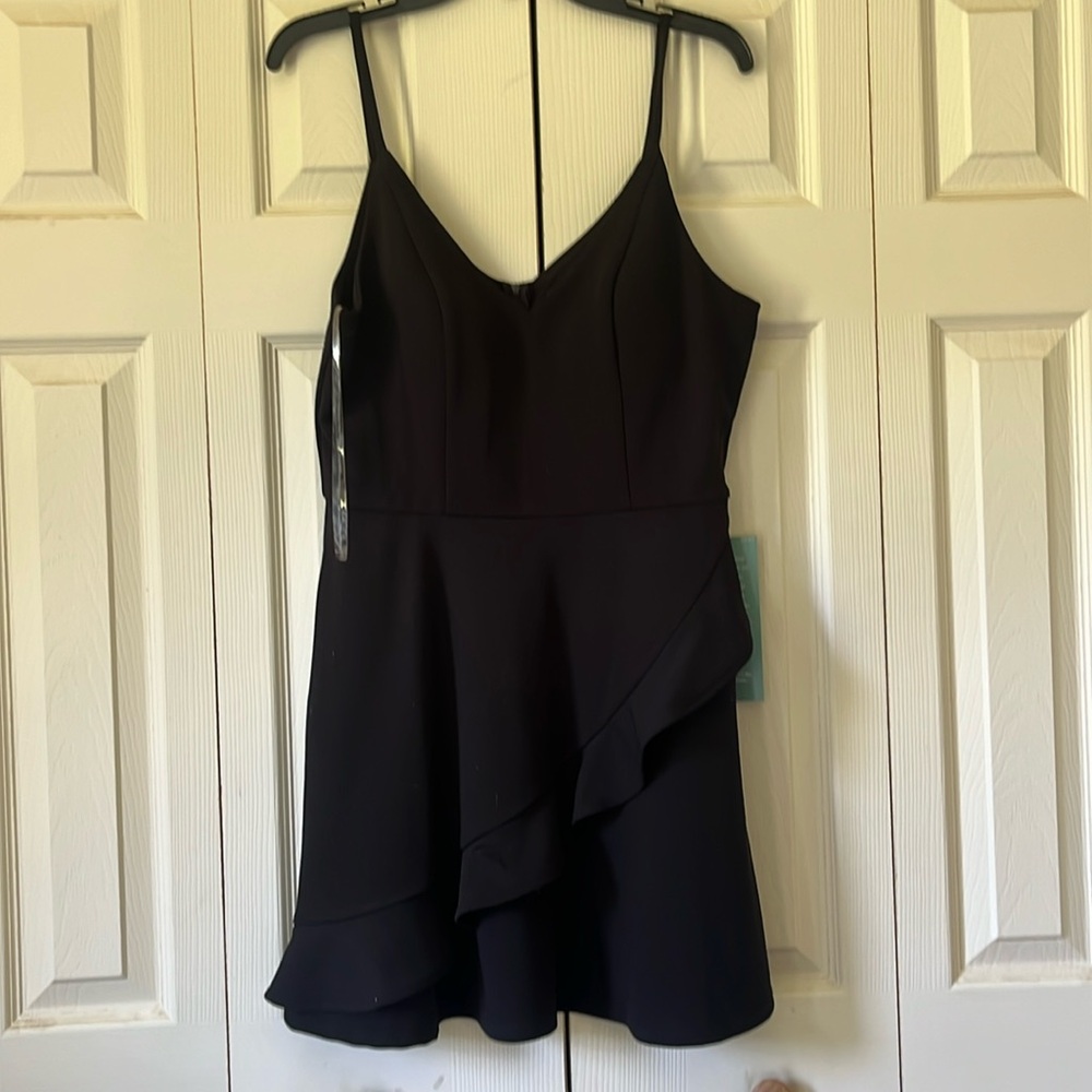 Speechless Black mini dress